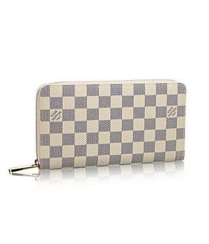 Louis Vuitton N60012 Zippy Organiser Damier Azur Canvas