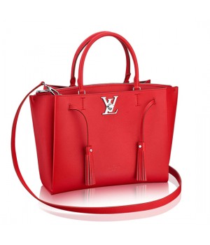 Louis Vuitton M54570 Lockmeto Tote Bag Soft Calf Leather