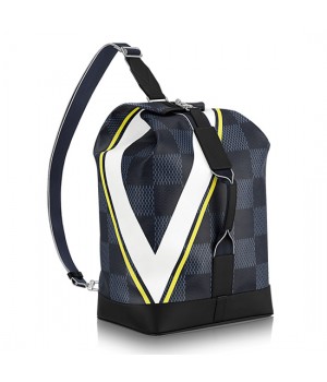 Louis Vuitton N44012 Sac Marin Backpack Damier Cobalt Canvas
