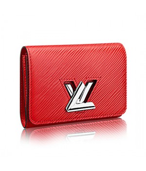 Louis Vuitton Twist Compact Wallet M64413 Epi Leather
