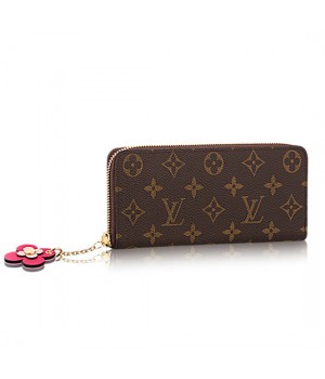 Louis Vuitton Clemence Wallet M64201 Monogram Canvas