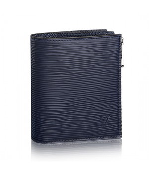 Louis Vuitton Smart Wallet M64008 Epi Leather Bleu Marine