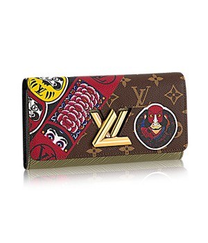 Louis Vuitton Twist Wallet M67260 Monogram Canvas