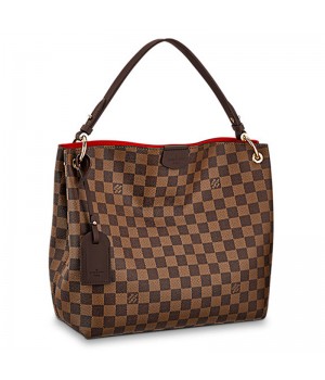 Louis Vuitton Graceful PM N44044 Damier Ebene Canvas