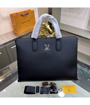 Louis Vuitton Bags Men LV briefcase 20422-1 40X7X28cm XM-1
