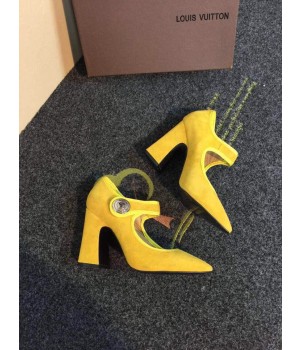 Louis Vuttion Royal Pump 2015 in Yellow (GDD2J1106-032716 )