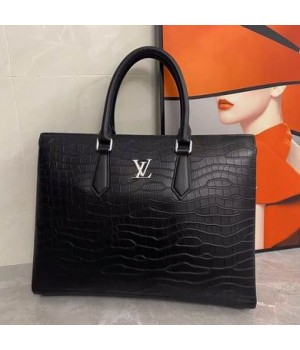 Louis Vuitton Bags Men LV briefcase 39X29X8cm 071515 XM