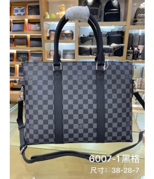 Louis Vuitton Bags Men LV briefcase 6007-1 38X7X28cm WP