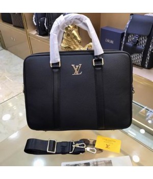 Louis Vuitton Bags Men LV briefcase 6670-1 39X28X7cm WP