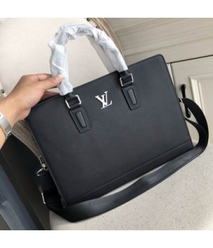 Louis Vuitton Bags Men LV briefcase 9845-1 38X28X7cm WP