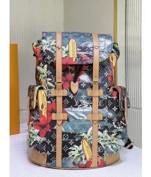 Louis Vuitton Backpack Monogram Surfin canvas Christopher MM M24996 38x44x12.5cm ss