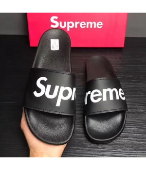 Louis Vuitton X Supreme Mules Sandals For Men Black 2017 (DH-7070757 )