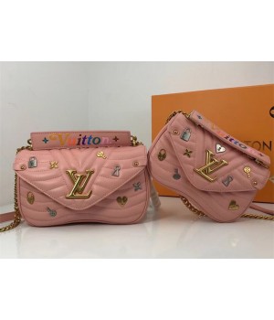 Louis Vuitton Love Lock New Wave Chain Bag M53214 Pink 2019 (YPJ-9021305 )