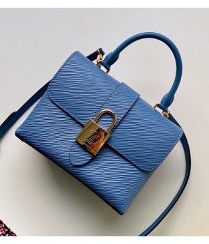 Louis Vuitton Locky BB Top Handle Bag in Epi Leather M52880 Blue 2019 (KD-9021418 )