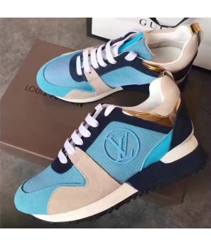 Louis Vuitton Run Away Sneaker Blue 2017 (GD5023-7080709 )