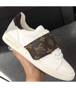 Louis Vuitton Frontrow Sneaker White/Monogram Canvas 2017 (GD5023-7080720 )