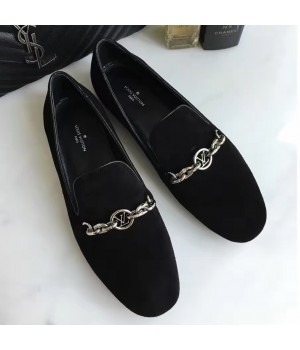 Louis Vuitton Schoolgirl Slipper Flat Black 2016 (GD4005-6101511 )