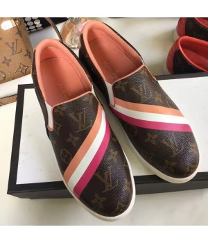 Louis Vuitton Frontrow Slip-On Sneaker 1A29ZH Shrimp (GD4005-7011625 )