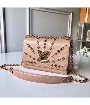 Louis Vuitton Studs Epi Leather Twist MM Bag M52730 Galet 2019 (Tino-8110108 )