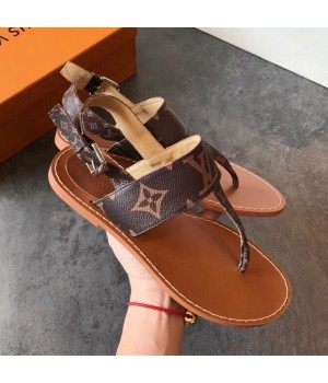 Louis Vuitton Formentera Flat Sandal 1A57VO Monogram 2019 (EM-9040437 )