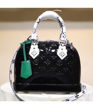 Louis Vuitton Alma BB in Monogram Vernis Leather M90447 Black 2019 (LVSJ-9043046 )