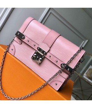Louis Vuitton Trunk Chain Wallet WOC in Epi Leather M67508 Pink 2019 (FANG-9050751 )
