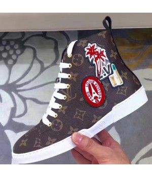 Louis Vuitton World Tour Sneaker Boot 1A3G6U 2017 (GD5010-7091834 )