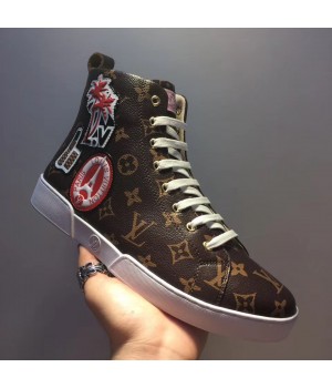 Louis Vuitton World Tour Sneaker Boot 1A2R4V For Men Monogram Canvas 2017 (JQB-7091836 )