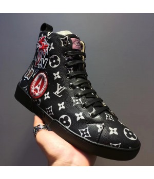 Louis Vuitton World Tour Sneaker Boot 1A2R4V For Men Black 2017 (JQB-7091837 )