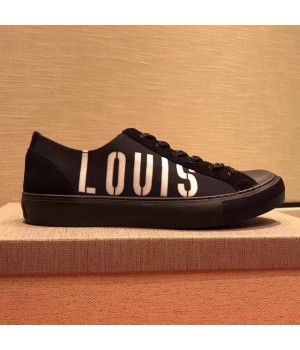 Louis Vuitton Tatoo Sneaker 1A379I Black 2017  (JQB-7091842 )