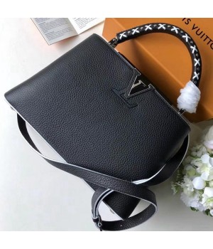 Louis Vuitton Taurillon Leather Capucines PM Bag M52389 Noir 2019 (F-9010915 )