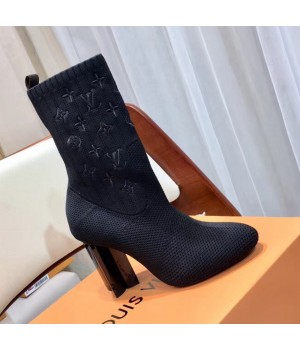Louis Vuitton Silhouette Ankle Boot 1A3MJ0 Black 2018 (GD1054-8080751 )