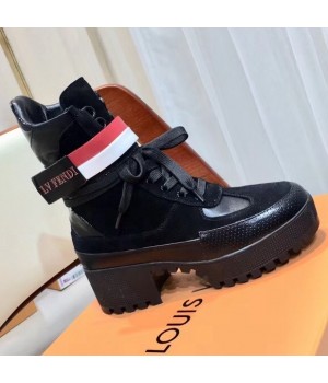 Louis Vuitton Suede Laureate Paltform Desert Boot 1A4FDY 2018 (GD1054-8080801 )
