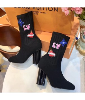 Louis Vuitton LV BLACK HEART Ankle Boot 1A4MPL 2018 (GD1054-8081152 )