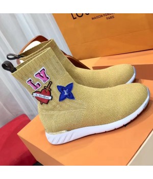Louis Vuitton Aftergame Boot Yellow 2018 (GD1054-8081054 )