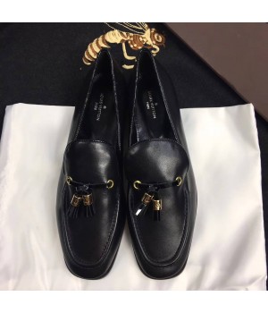 Louis Vuitton Black Leather Society Loafer 2017 (GD5002-7082330 )