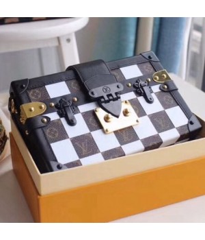 Louis Vuitton Checkerboard Canvas Petite Malle Bag M94219 White 2019 (XYS-9011806 )