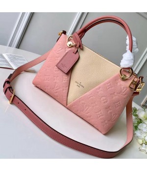 Louis Vuitton Grained Calfskin V Vote BB Bag Pink 2019 (F-9012108 )