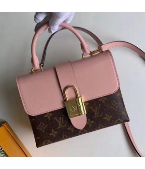 Louis Vuitton Monogram Canvas & Calfskin Lucky BB Bag Rose Poudre M44080 2019 (F-9012111 )