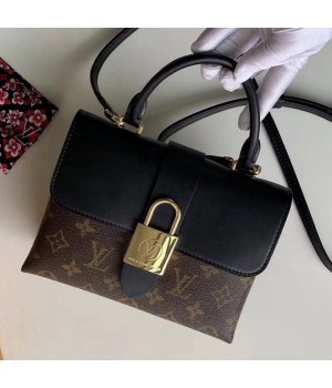 Louis Vuitton Monogram Canvas & Calfskin Lucky BB Bag Noir M44141 2019 (F-9012114 )