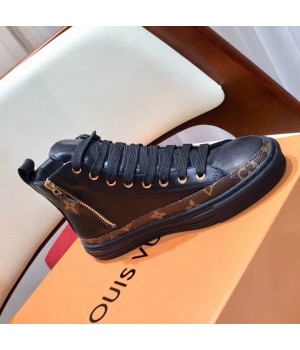 Louis Vuitton STELLAR Sneaker Boot Black/Monogram 2018 (GD1054-8090157 )