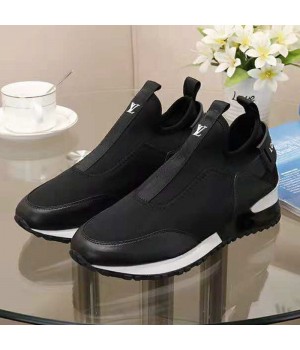 Louis Vuitton Slip-on Sneaker Black 2019 (HZ-9031171 )