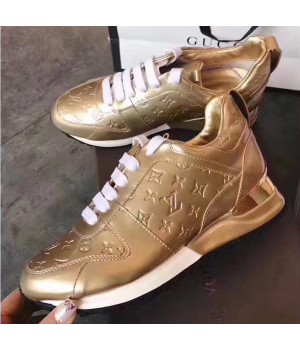 Louis Vuitton Run Away Sneaker Gold 2017 (LG-7100852 )