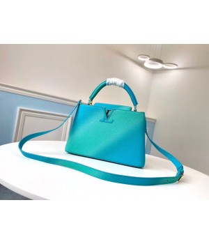 Louis Vuitton CAPUCINES PM M55375 blue