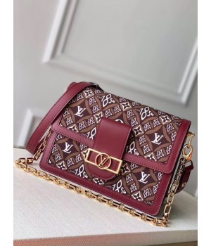 Louis Vuitton DAUPHINE M57211 Burgundy