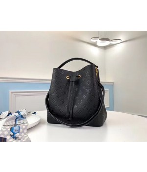 Louis Vuitton Monogram Empreinte Neonoe Original Leather M45256 Black