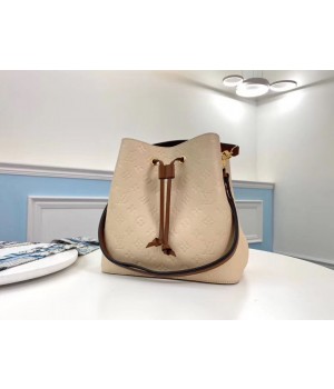 Louis Vuitton Monogram Empreinte Neonoe Original Leather M45256 Cream