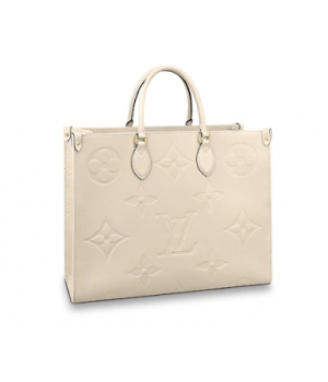 Louis vuitton ONTHEGO M45081 cream