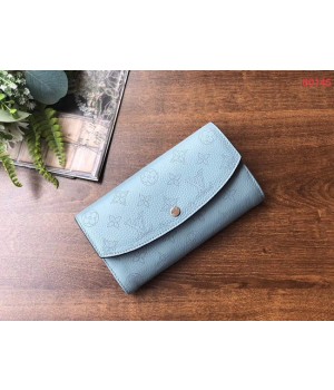 Louis vuitton original Iris Wallet M60145 blue
