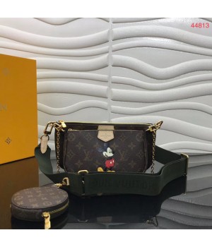 Louis Vuitton Original Monogram Canvas Disney x Mickey Mouse M44823 blackish green